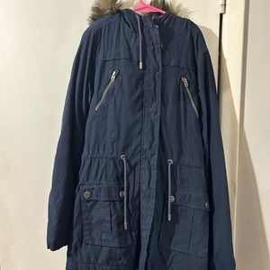 Winter jacket mid thigh length
